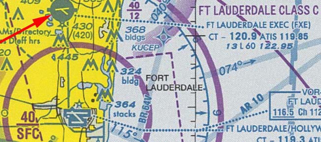 Fort LauderdalenSectional Chart