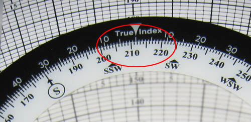 3. Set True Course under True Index