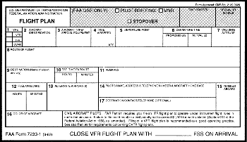 FAAFlight Plan@sv揑