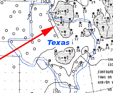 Weather Depiction Chart @eLTXBk̏ꍇ