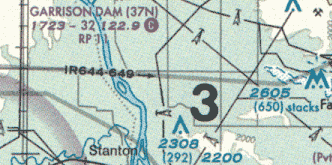 Figure 22̂RAMilitary Training Route